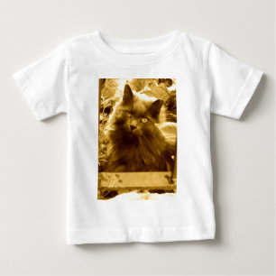 Vintage Russian Blue Cat Baby T-Shirt