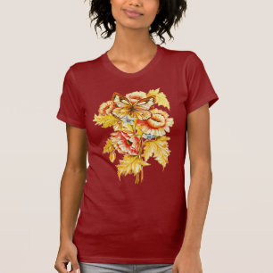 Vintage Russian Floral T-Shirt