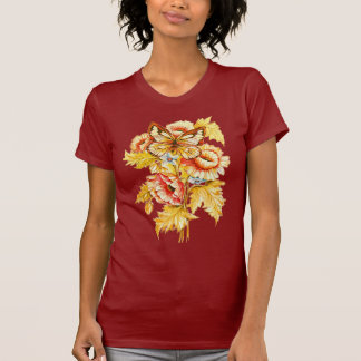 Vintage Russian Floral T-Shirt