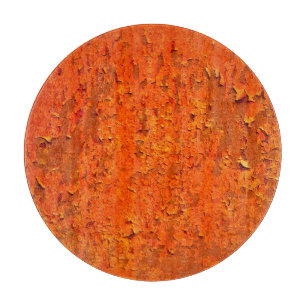 Vintage Rust: Old Textured Surface Cutting Board