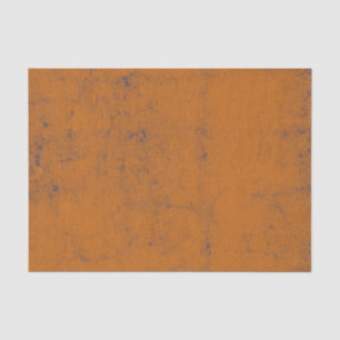 Vintage Rust Orange Decoupage Texture Pattern Tissue Paper