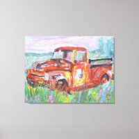 Vintage Rust Pickup Truck
