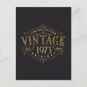 Vintage Rustic 1973 Postcard