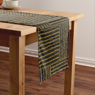 Vintage Rustic Charm: Short Table Runner