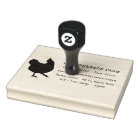 Vintage Rustic Chicken Family Farm Egg Carton