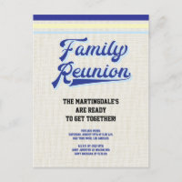 Vintage Rustic Family Reunion