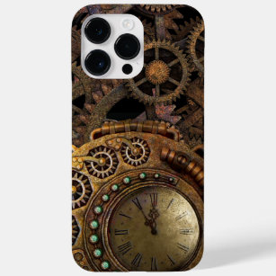 Vintage Rustic Metal Industrial Gear Steampunk  Case-Mate iPhone 14 Pro Max Case