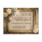 vintage rustic save the date post cards