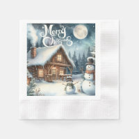 Vintage/Rustic/Snowman/Christmas