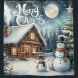 Vintage/Rustic/Snowman/Christmas Shower Curtain<br><div class="desc">artwork</div>