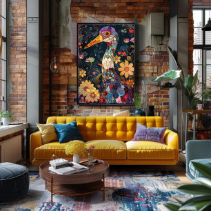 Vintage Rustic Texture Blue Red Quilt Decoupage  Tissue Paper