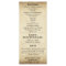 Vintage Rustic Typography Wedding Programs