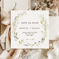 Vintage Rustic Wildflower Wedding
