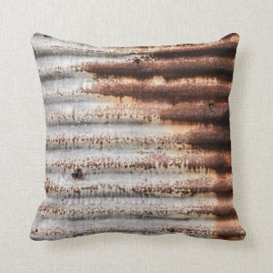 Vintage Rusty Metal Cushion