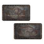 Vintage Rusty Metal Handyman Repair Contractor