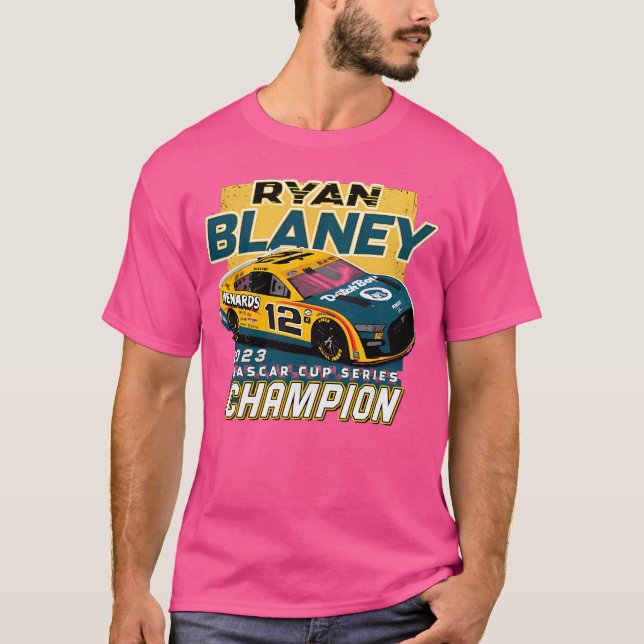 Vintage Ryan Blaney Champion T-Shirt (Front)