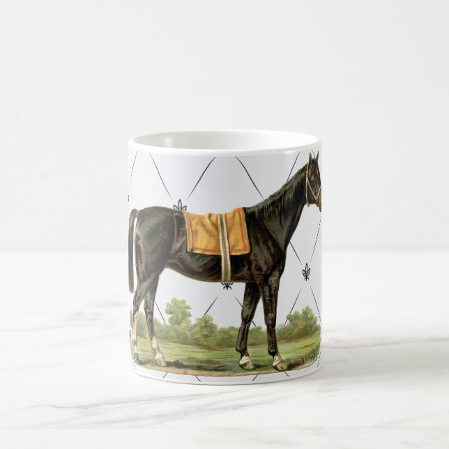 Vintage Saddle Horse Mug (Center)