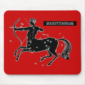 Vintage Sagittarius Mouse Pad