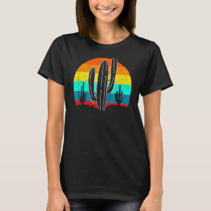 Vintage Saguaro Cactus Retro Arizona Desert Cactac T-Shirt