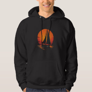 Vintage Sailing - Quiet Joy of Solitary Sailing Hoodie