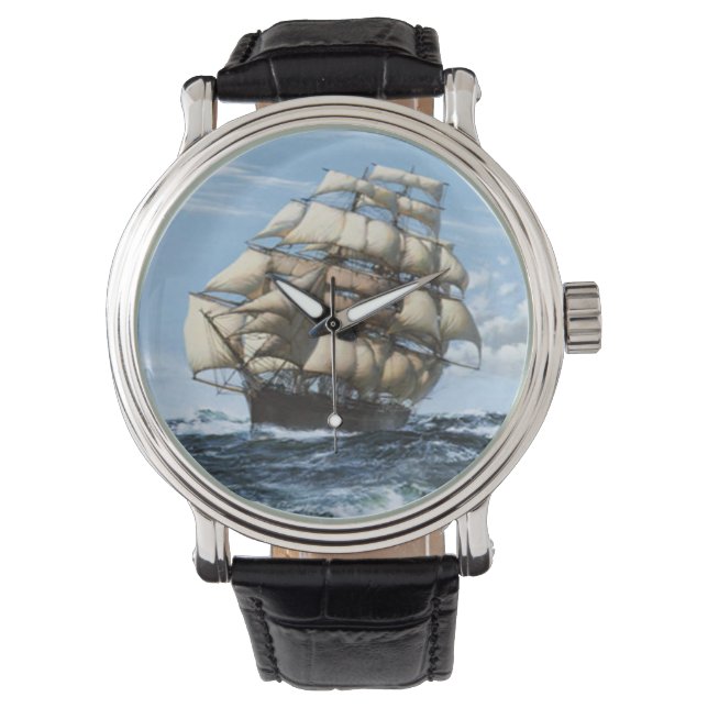 Vintage Sailing ships watch (Front)
