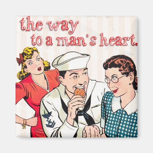 Vintage Sailor Magnet (Front)