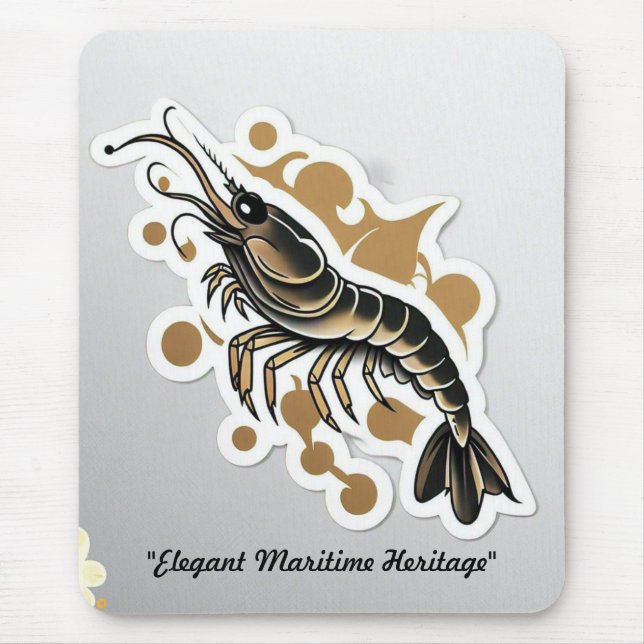 "Vintage Sailor's Pride" Mouse Pad (Front)