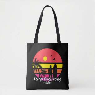 Vintage Saint Augustine Florida Tote Bag