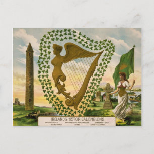 Vintage : Saint Patrick's day - Postcard