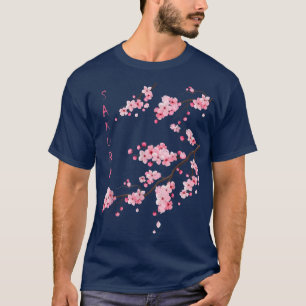 Vintage Sakura Cherry Blossom Japanese  T-Shirt