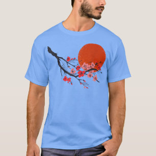 Vintage Sakura Cherry Blossom Tree Japanese Cultur T-Shirt