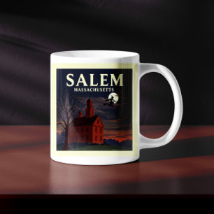 Vintage Salem Massachusetts Coffee Mug