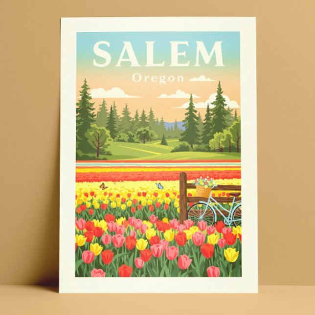 Vintage Salem Oregon Postcard (Creator Uploaded)