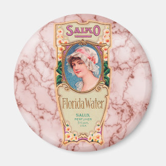 Vintage Salko Florida Water Perfume Label Magnet