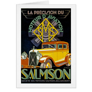 Vintage Salmson Automobile Ad