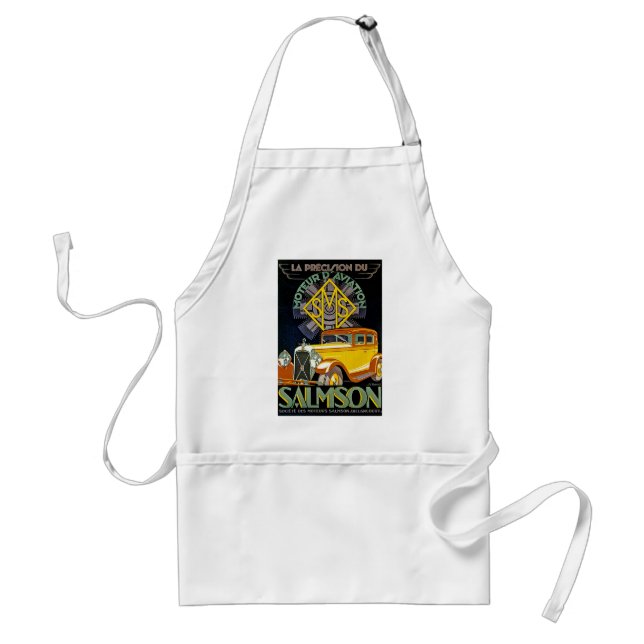 Vintage Salmson Automobile Ad Standard Apron (Front)
