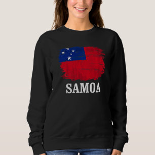 Vintage Samoa Flag For Samoan Sweatshirt
