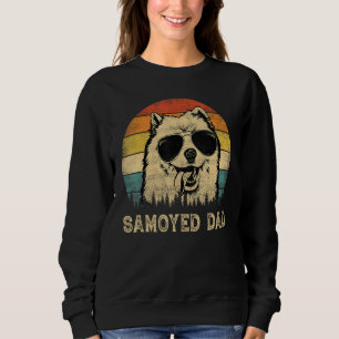 Vintage Samoyed Dad Dog  Father s Day Tee