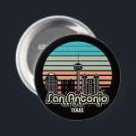 Vintage San Antonio Texas 7.5 Cm Round Badge<br><div class="desc">Vintage San Antonio Texas</div>