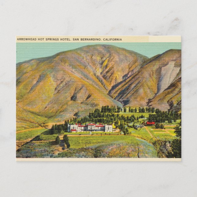 Vintage San Bernardino, California Postcard (Front)