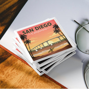 Vintage San Diego California Magnet