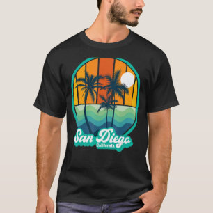 Vintage San Diego California Summer Vacation Beach T-Shirt