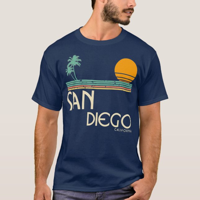 Vintage San Diego California T-Shirt (Front)