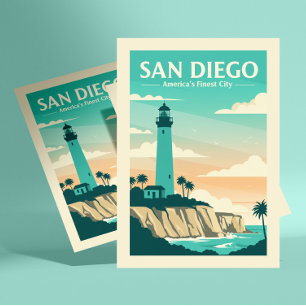 Vintage San Diego Postcard