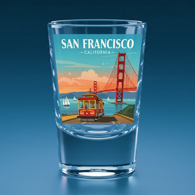 Vintage San Francisco California Shot Glass (Creator Uploaded)