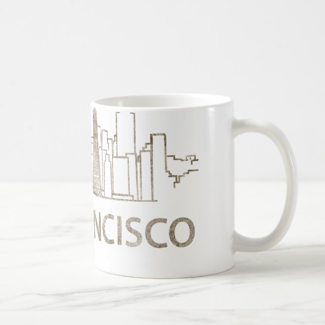 Vintage San Francisco Coffee Mug (Right)