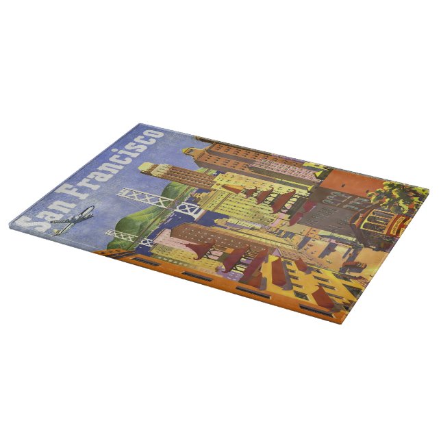 Vintage San Francisco Cutting Board (Corner)