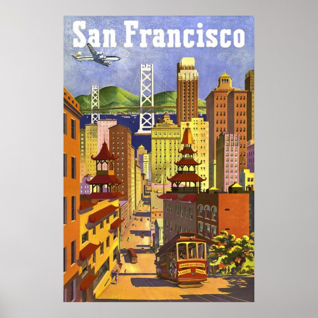 Vintage San Francisco Poster (Front)