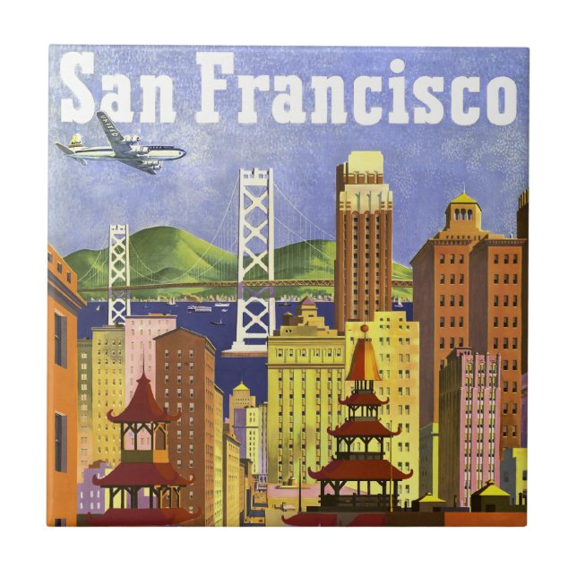 Vintage San Francisco Tile (Front)