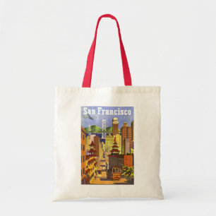 Vintage San Francisco Tote Bag